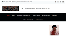 Tablet Screenshot of besserentertainment.com